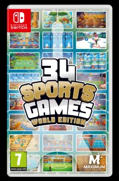 34 Sports Games World Edition Nintendo SWITCH^Maximum Entertainment Shop