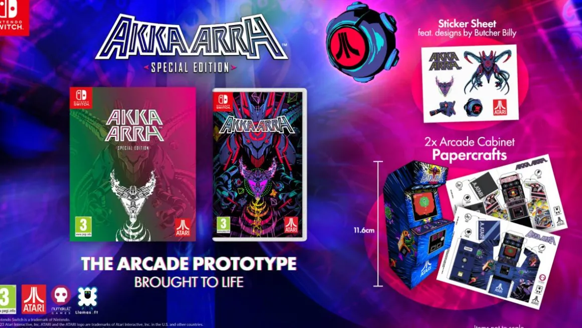 Akka Arrh Special Edition Nintendo SWITCH^Red Art Games Clearance
