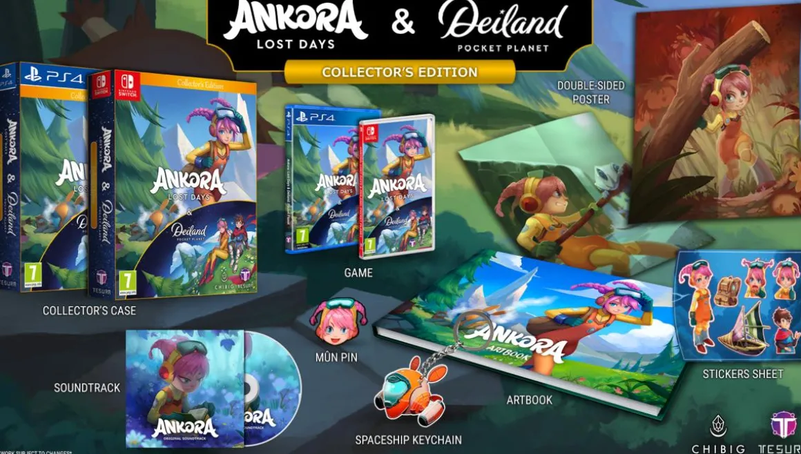 Ankora Lost Days & Deiland Pocket Planet Collector Nintendo SWITCH^TESURA Discount