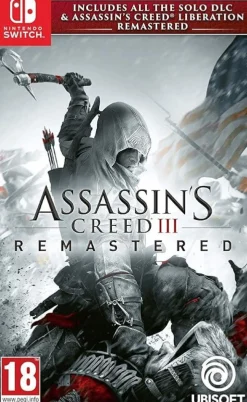 Assassin's Creed III Remastered + Assassin's Creed Liberation Remastered SWITCH^UBISOFT Online