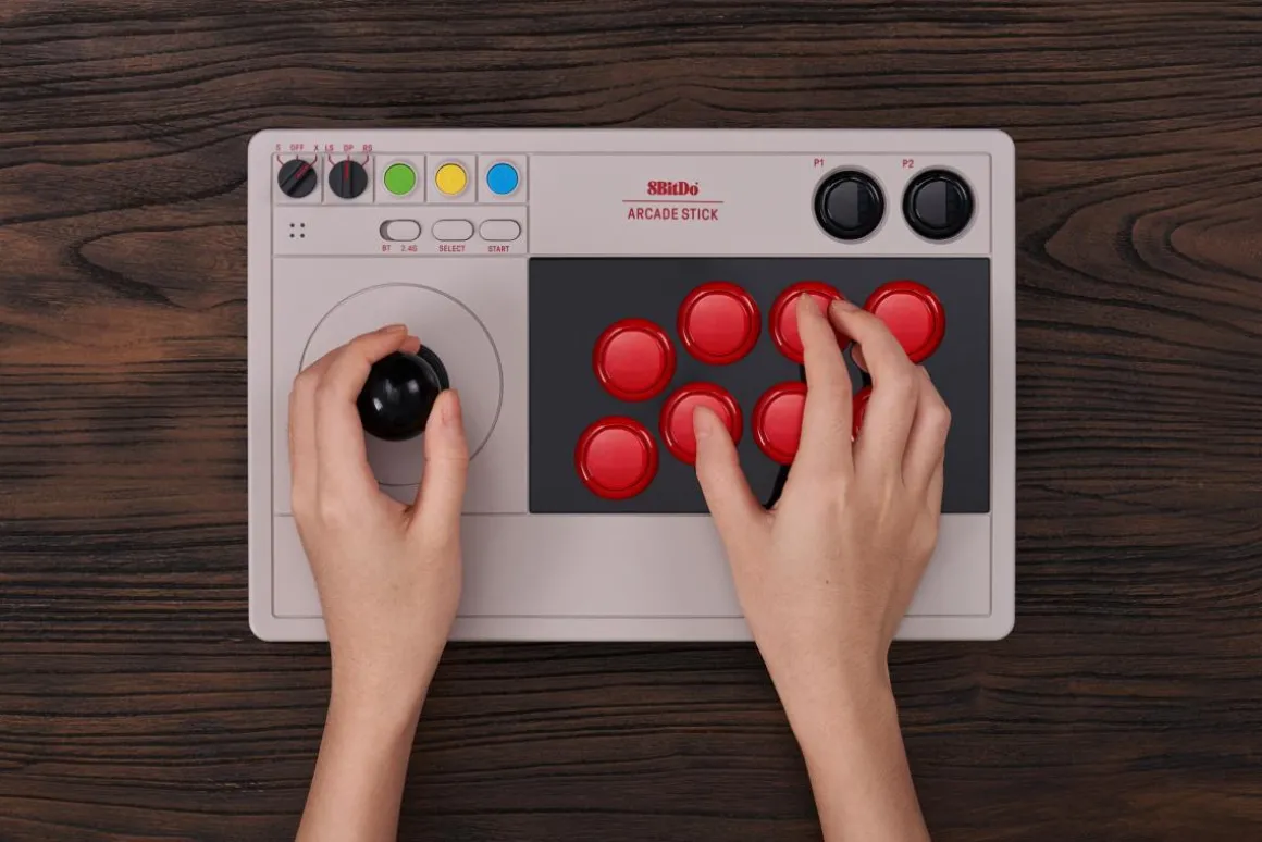 Arcade Stick TRUXTON Steam Bundle (Stick compatible Switch & PC)^8Bitdo Flash Sale