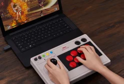 Arcade Stick TRUXTON Steam Bundle (Stick compatible Switch & PC)^8Bitdo Flash Sale
