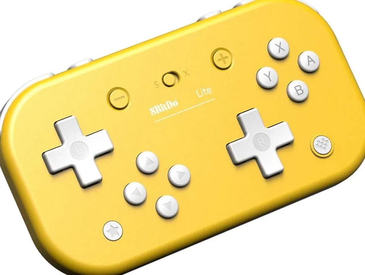 Lite Jaune Manette Bluetooth pour Switch Lite, Switch et Windows^8Bitdo Shop