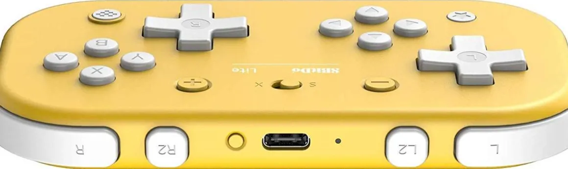 Lite Jaune Manette Bluetooth pour Switch Lite, Switch et Windows^8Bitdo Shop