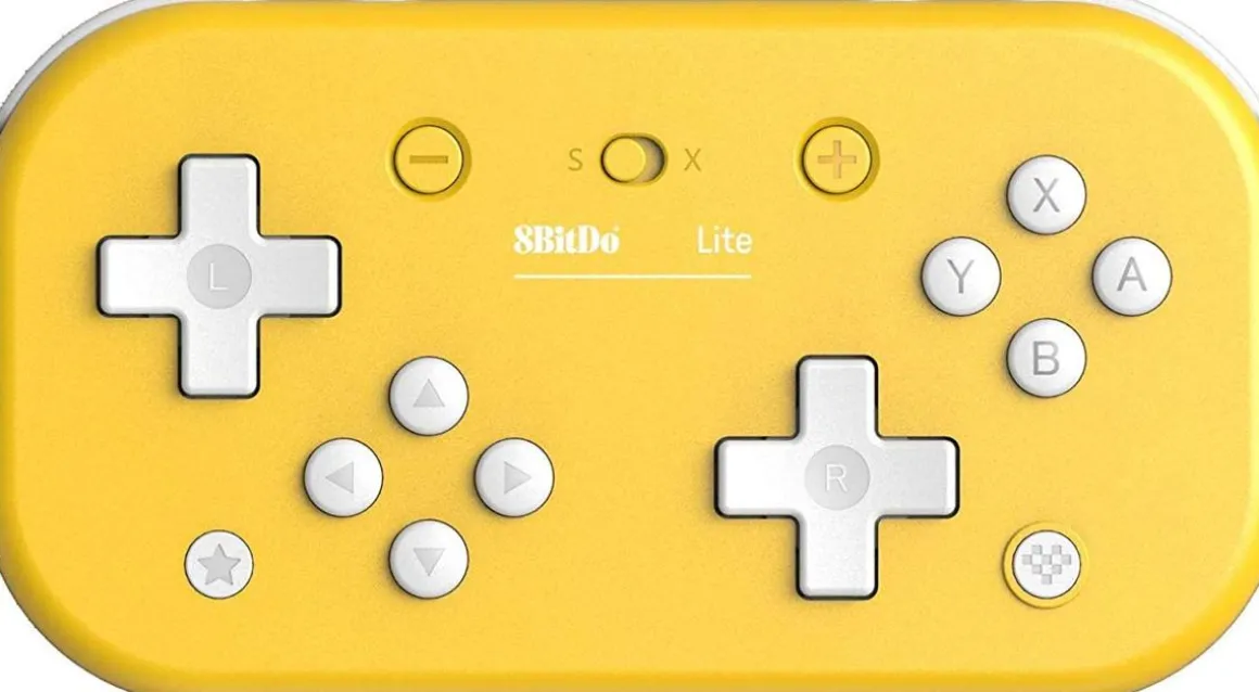 Lite Jaune Manette Bluetooth pour Switch Lite, Switch et Windows^8Bitdo Shop
