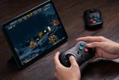 Manette Bluetooth Style SNK Neo Geo - compatible PC Windows, Android/Neo Geo Mini - Noire^8Bitdo Best