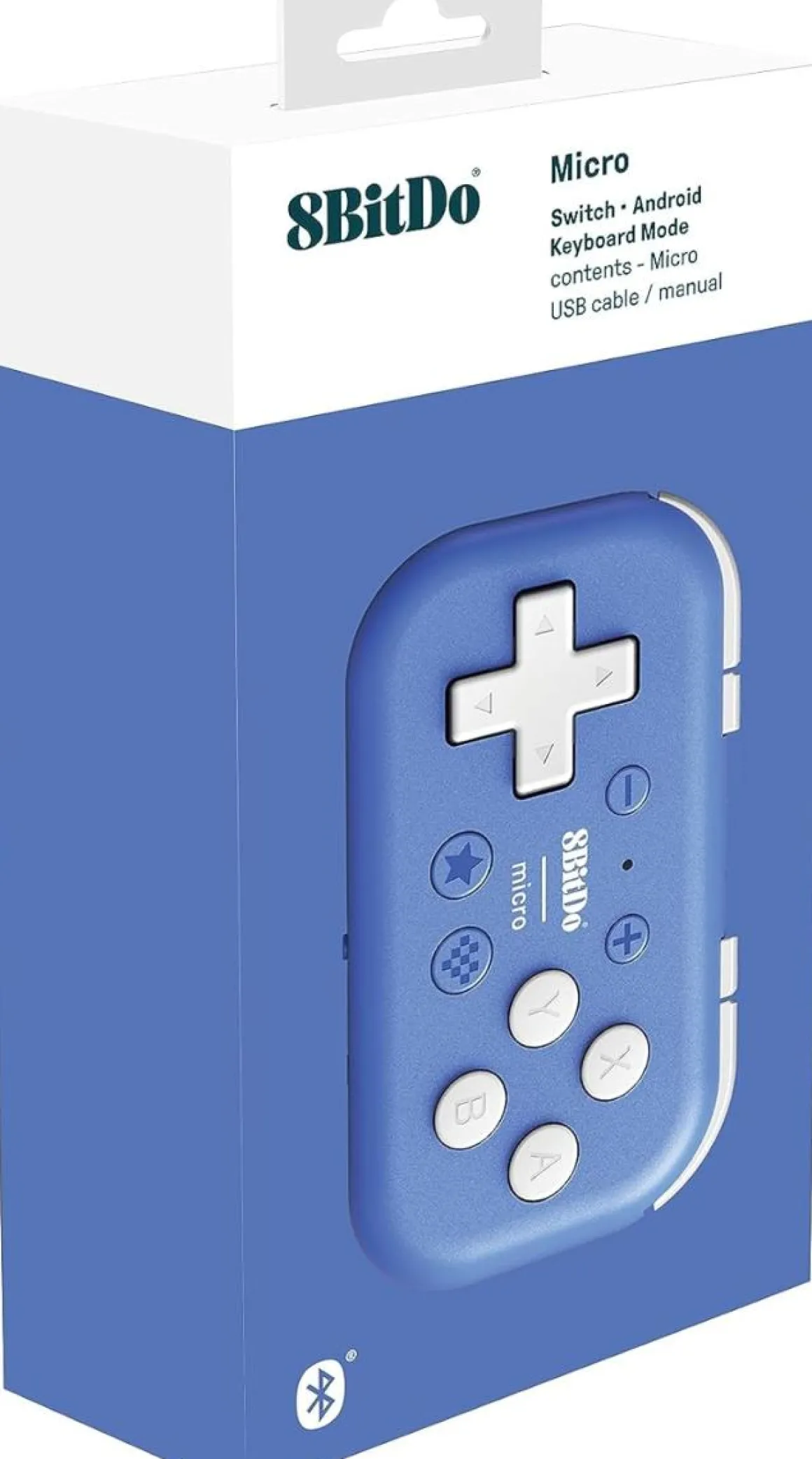 Mini-manette bluetooth bleue pour Nintendo Switch & Raspberry Pi^8Bitdo Shop