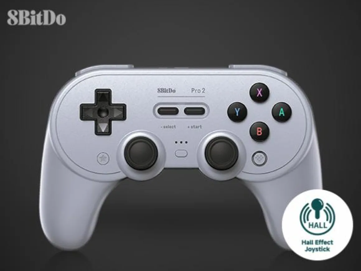 PRO 2 Gamepad Hall Effect - Gray New Edition^8Bitdo Cheap