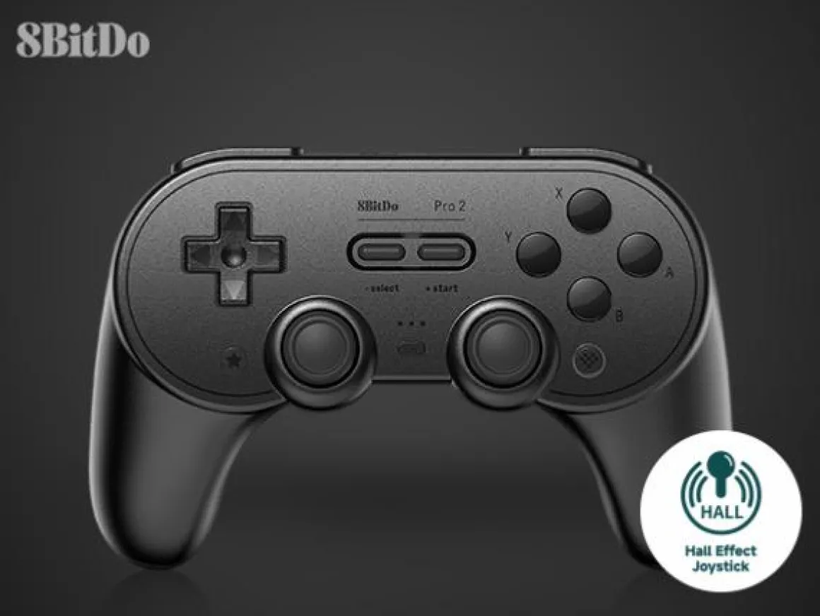 PRO 2 Gamepad Hall Effect - Black New Edition^8Bitdo Best Sale