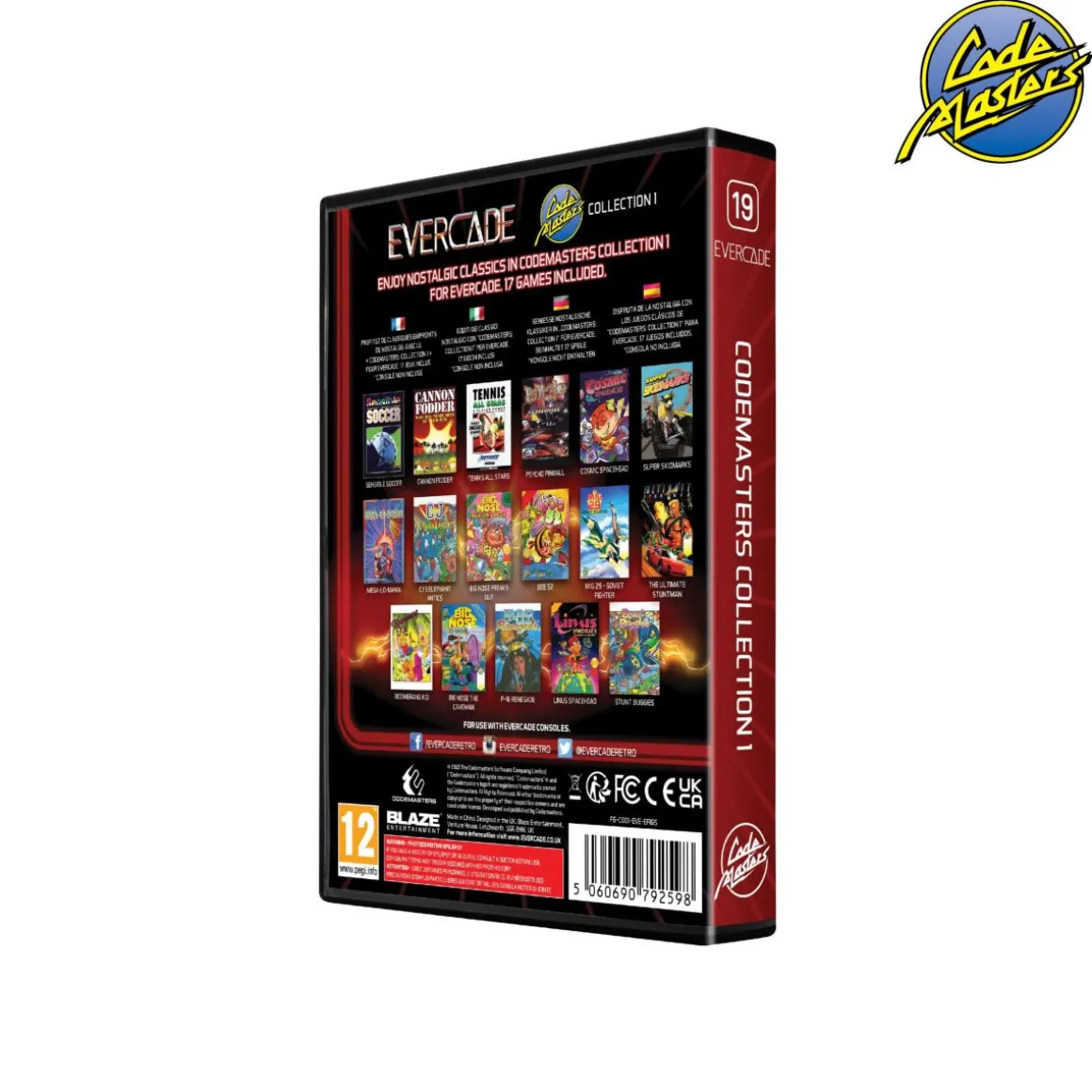 Blaze - Codemasters Collection 1 - Cartouche n° 19^Evercade Outlet
