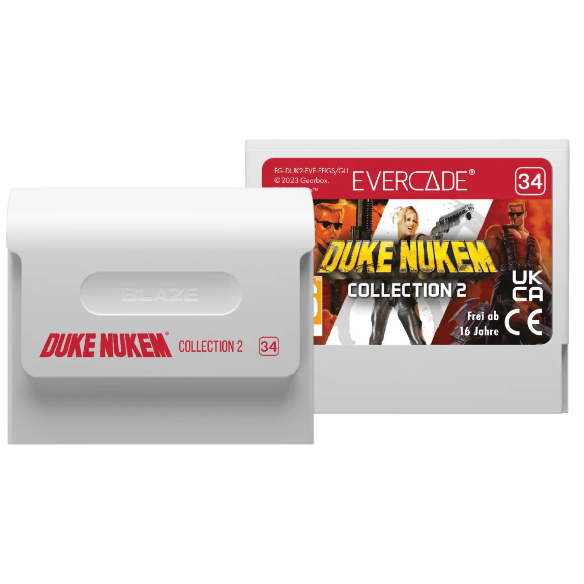 Blaze – Duke Nukem Collection 2 - Cartouche N°34^Evercade Online