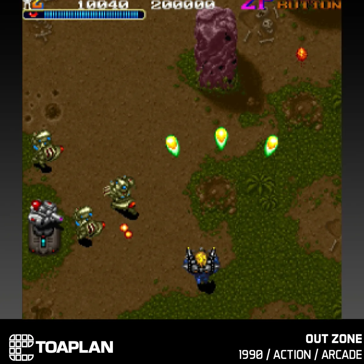 Blaze - Toaplan Arcade 3 - Cartouche n°11^Evercade Online