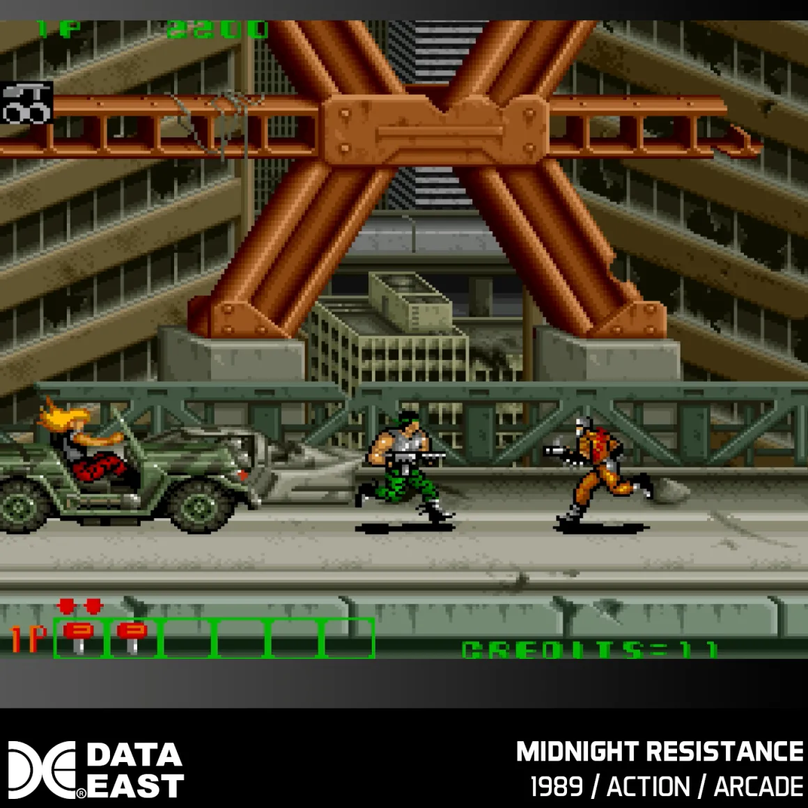 Blaze - Data East Arcade 2 - Cartouche n°12^Evercade Hot
