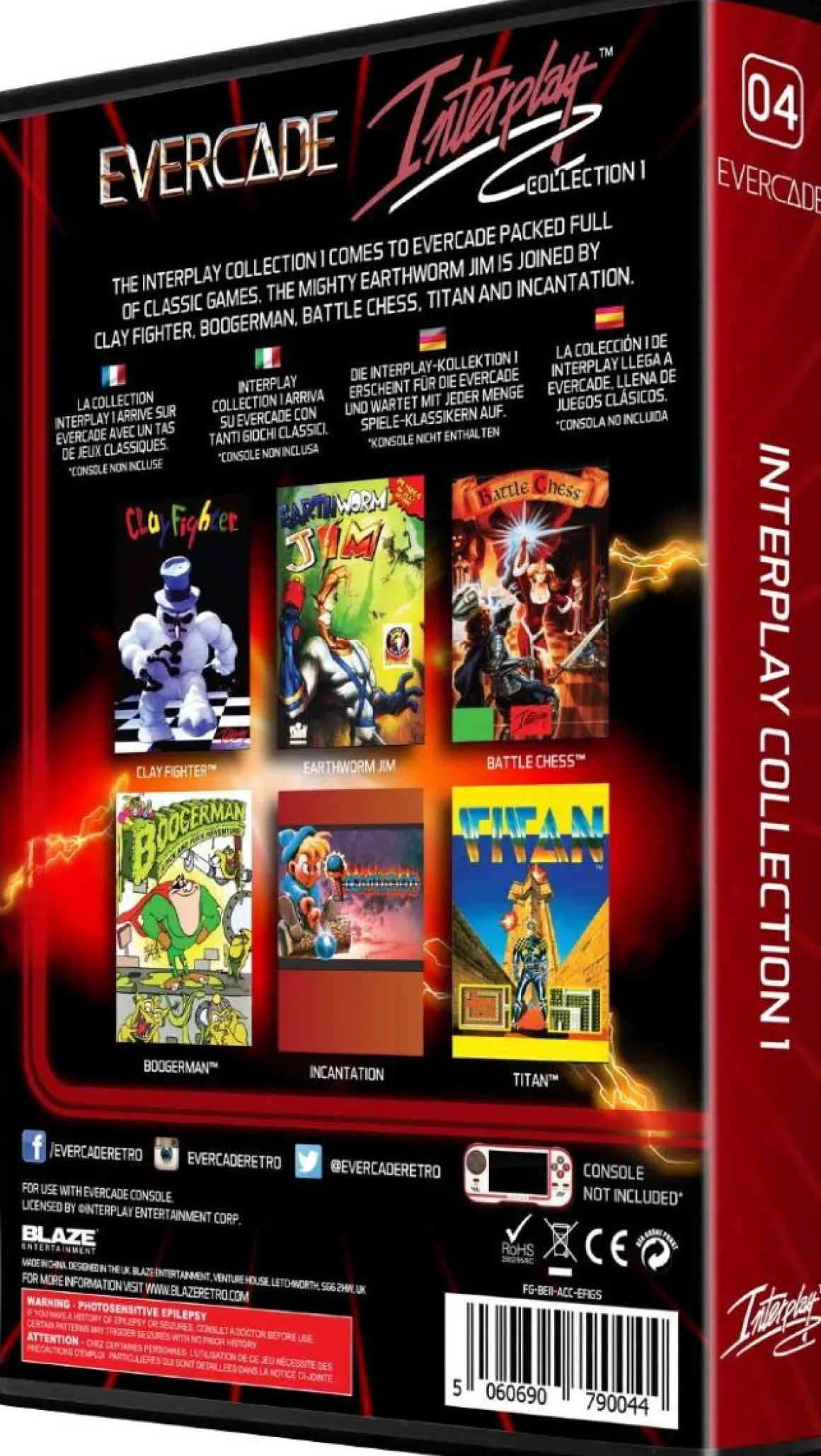 Blaze - InterPlay Collection 1 - Cartouche n° 04^Evercade Sale