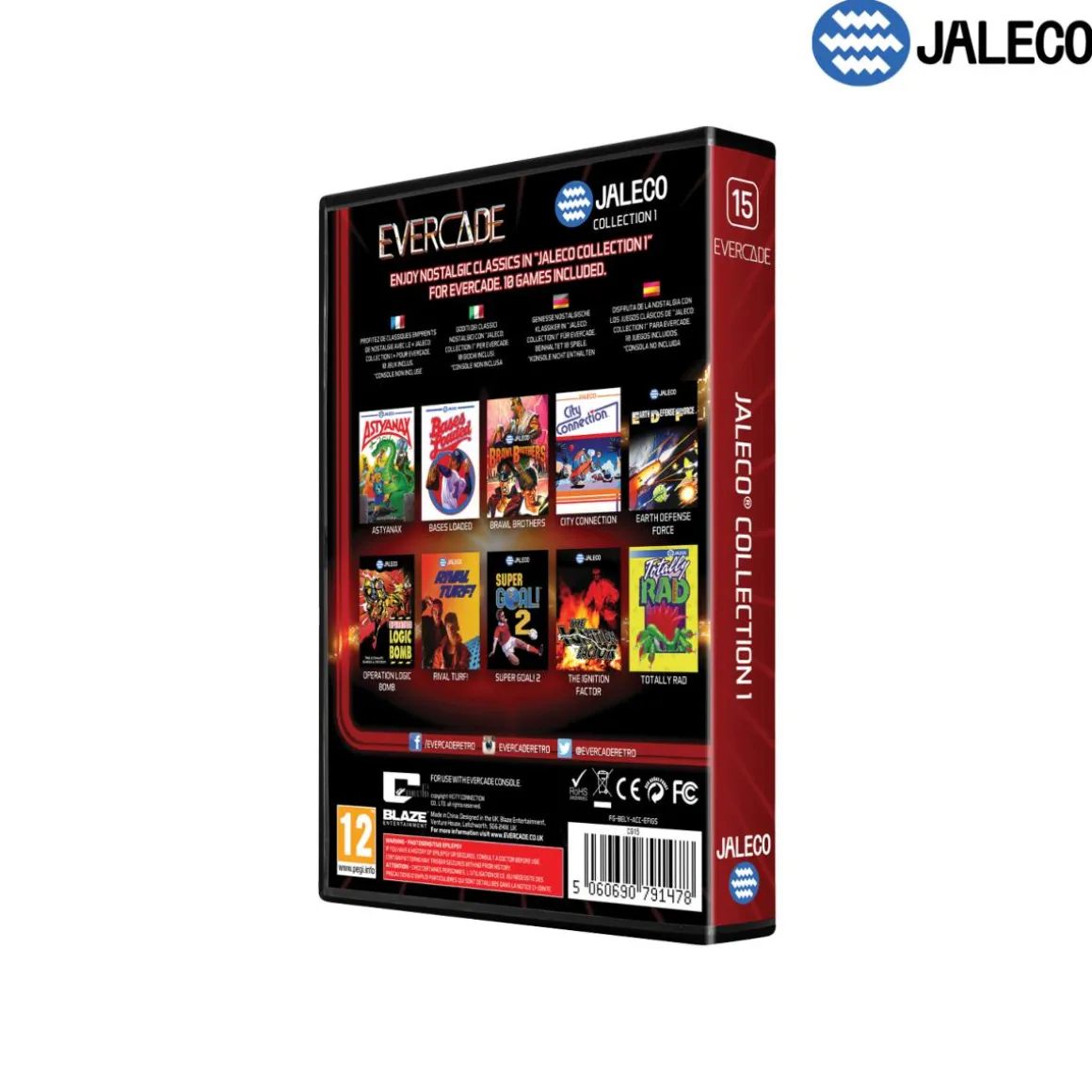 Blaze - Jaleco Collection 1 - Cartouche n° 15^Evercade Clearance