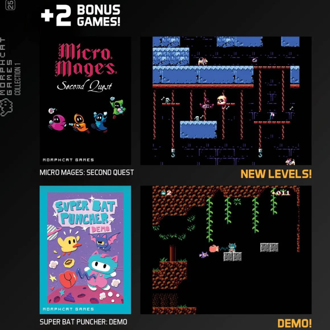Blaze - Morphcat Cartridge 1 - Cartouche n° 25^Evercade Shop