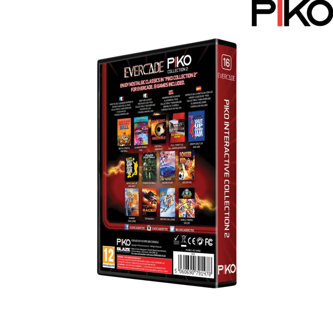 Blaze - Piko Collection 2 - Cartouche n° 16^Evercade Hot