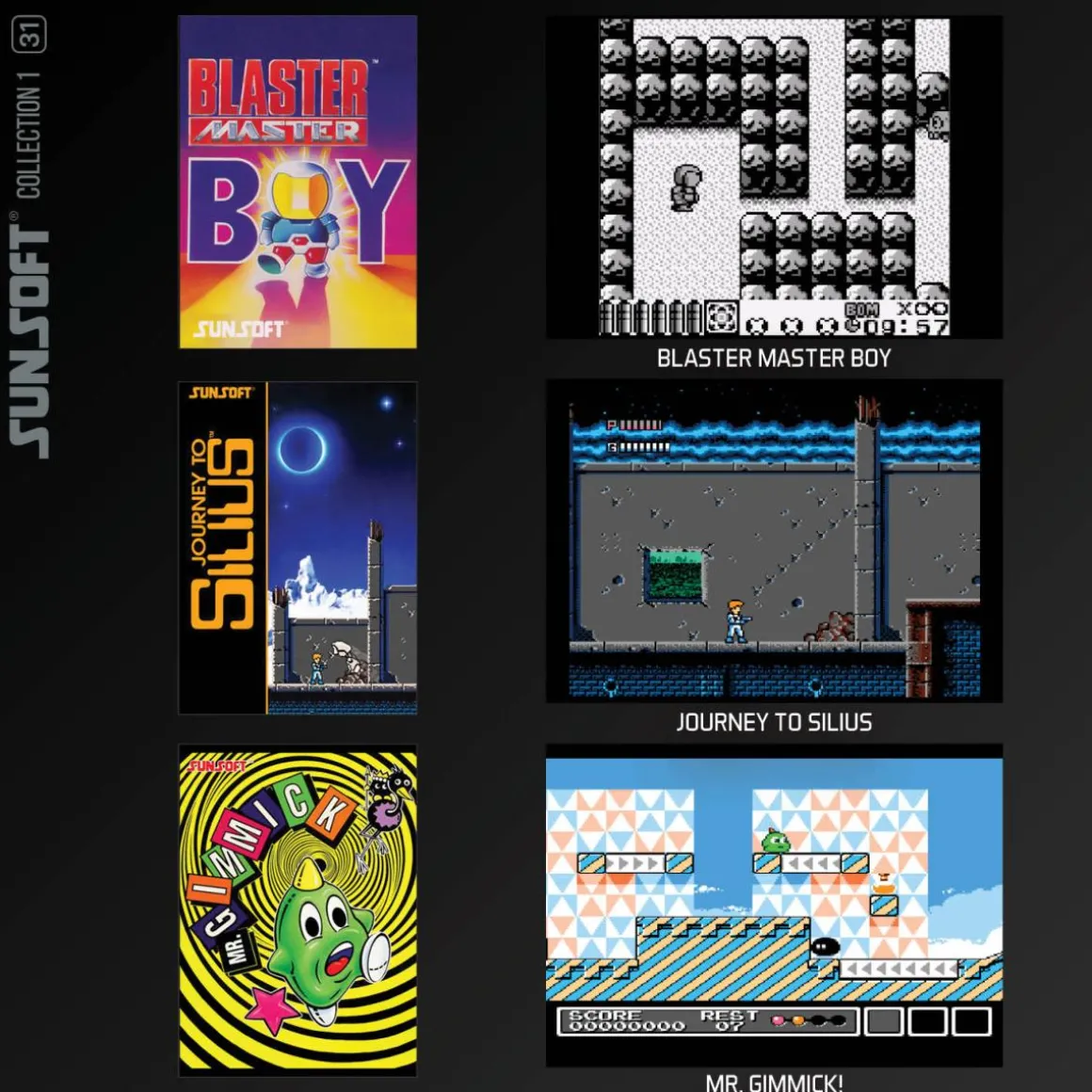 Blaze - Sunsoft Collection 1 - Cartouche n°31^Evercade Cheap