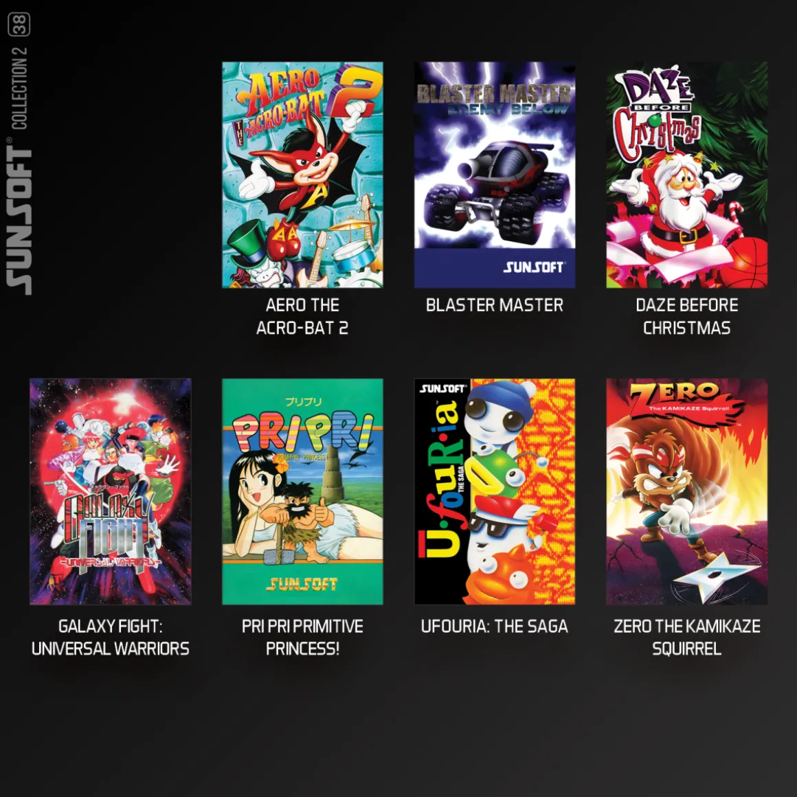 Blaze - Sunsoft Collection 2 - Cartouche n°38^Evercade Store