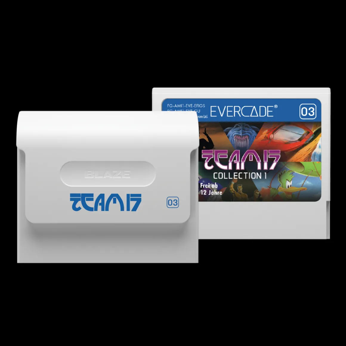 Blaze - Team 17 Amiga Collection 1 - Cartouche "Home Computers" n° 03^Evercade New