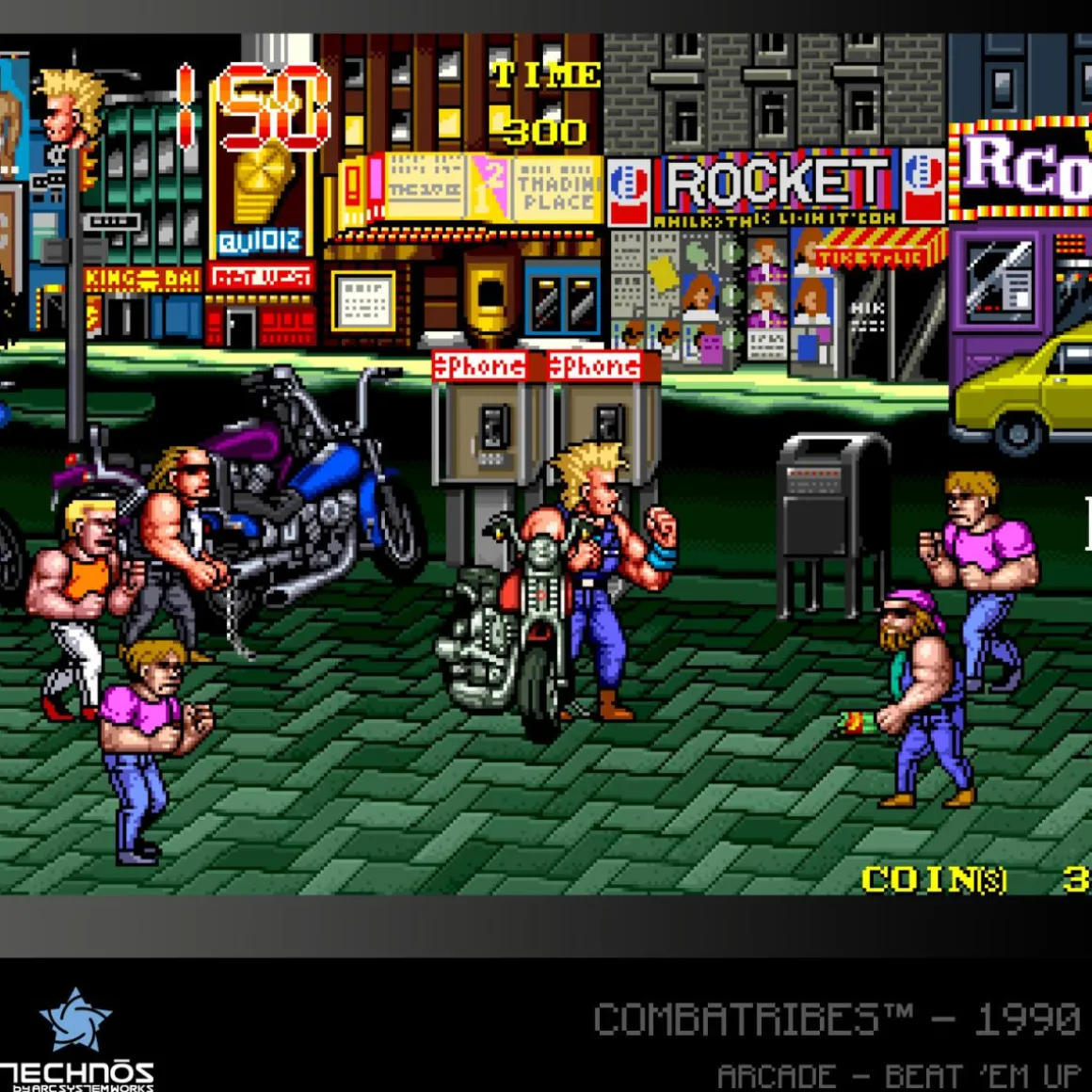 Blaze - Technos Arcade Collection 1 - Cartouche Arcade n°1^Evercade Shop