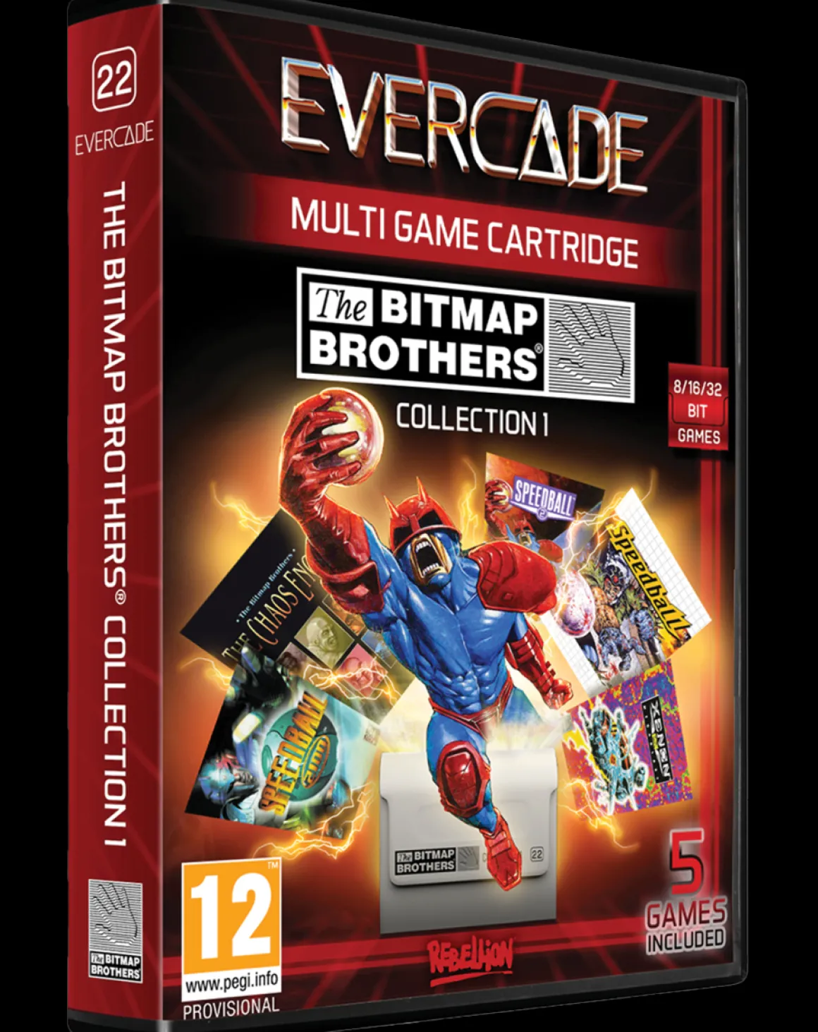 Blaze - The Bitmap Brothers Collection 1 - Cartouche n° 22^Evercade Best