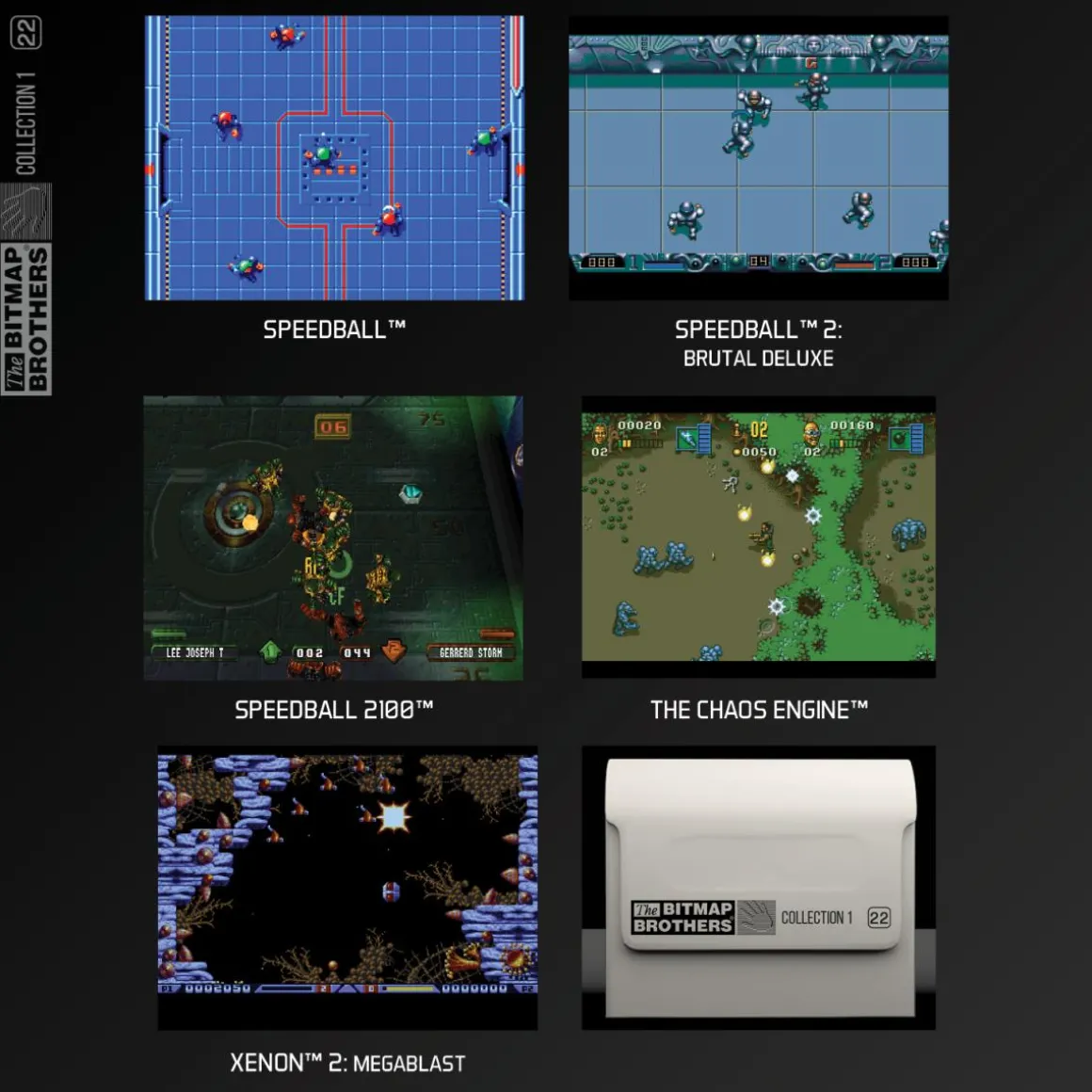 Blaze - The Bitmap Brothers Collection 1 - Cartouche n° 22^Evercade Best