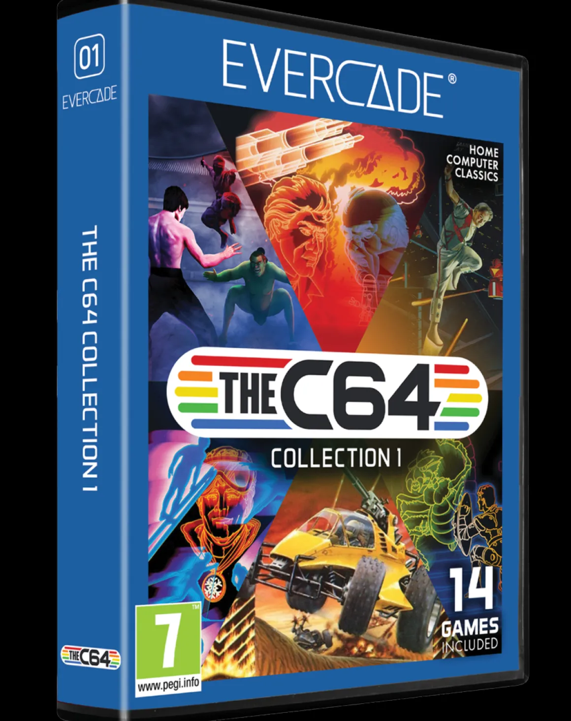 Blaze - The C64 Collection 1 - Cartouche n° 01 "Home Computers"^Evercade Best