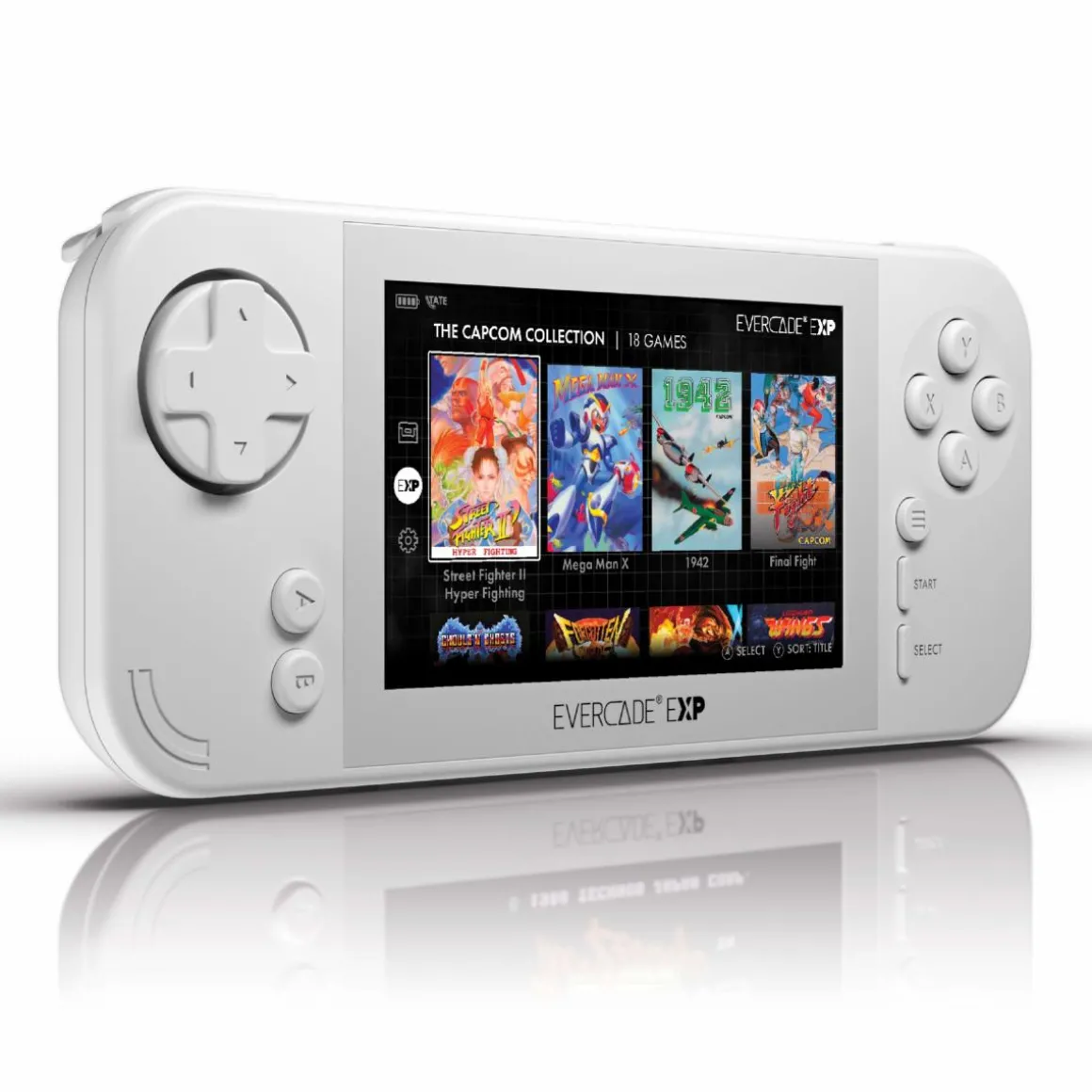 Blaze EXP - Console Portable + Capcom Collection 18 jeux intégrés & Cartouche Irem Arcade N°07 Incluse^Evercade Sale