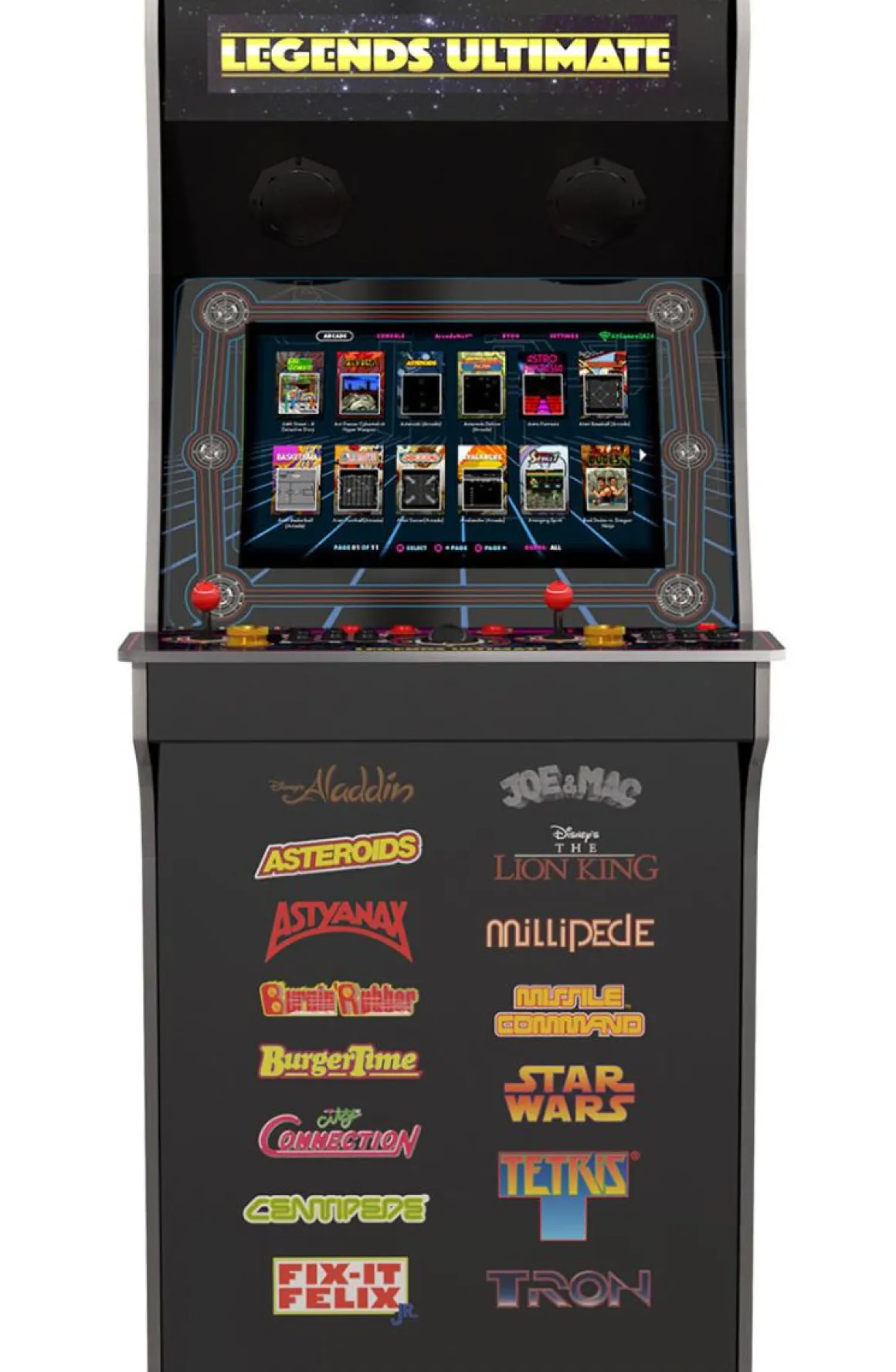 Borne d'arcade Legends Ultimate 300 Jeux HA8802B^AtGames Outlet