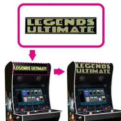 Borne d'arcade Legends Ultimate 300 Jeux + Legends BitPixel^AtGames New