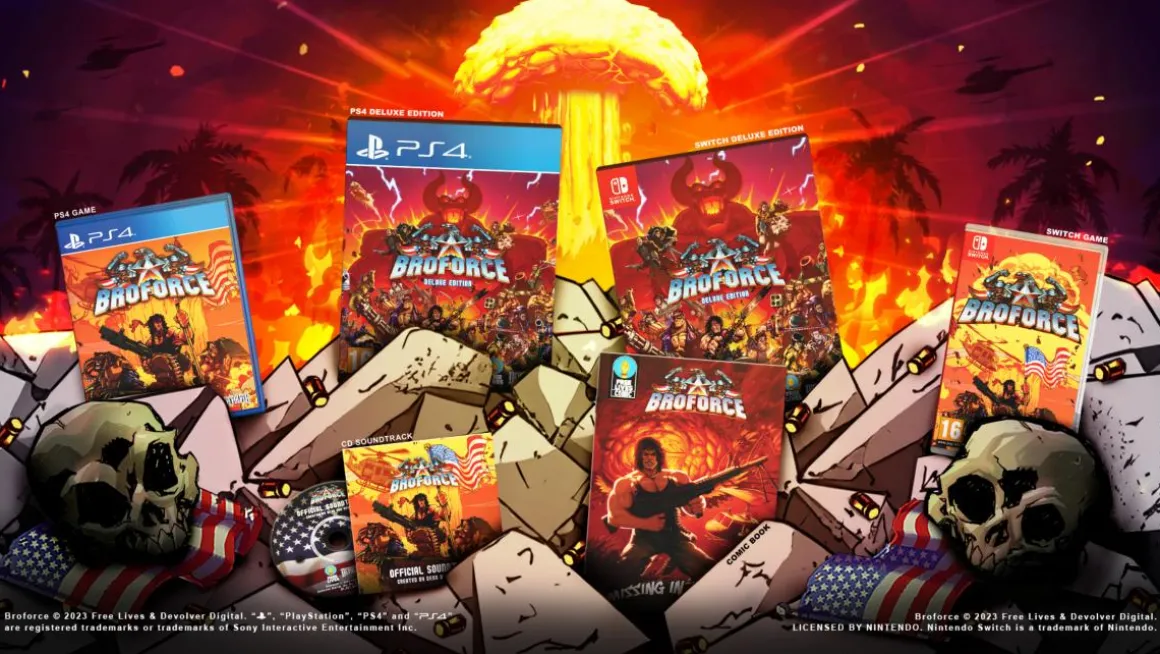 Broforce Deluxe Edition PS4^Devolver Digital Cheap
