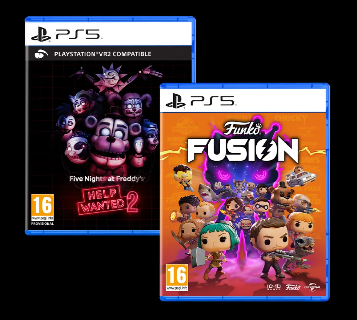Bundle PS5 Funko Fusion + Five Nights at Freddy's Help Wanted 2^Shop Just for Games Flash Sale