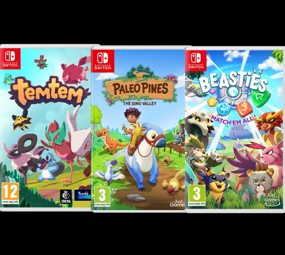 Bundle TemTem + Paleo Pines + Beasties^Shop Just for Games Fashion
