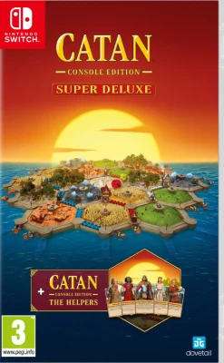 CATAN Super Deluxe Edition Nintendo SWITCH^DOVETAIL Games Flash Sale