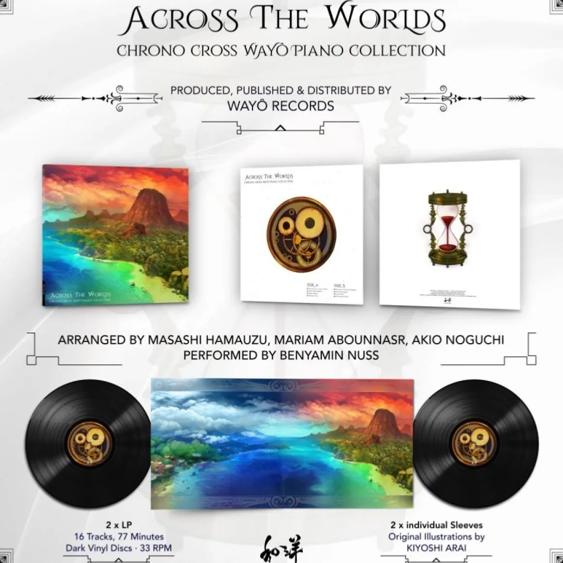 Chrono Cross Piano Collection Vinyle - 2LP^WAYÔ Records Sale
