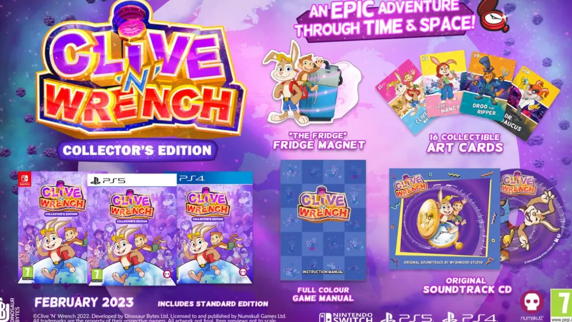 Clive 'n' Wrench Collector's Edition Nintendo SWITCH^NUMSKULL Discount