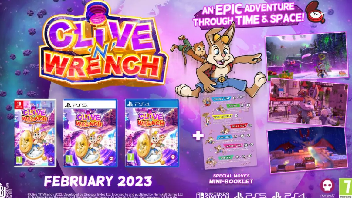 Clive 'n' Wrench PS4^NUMSKULL Outlet