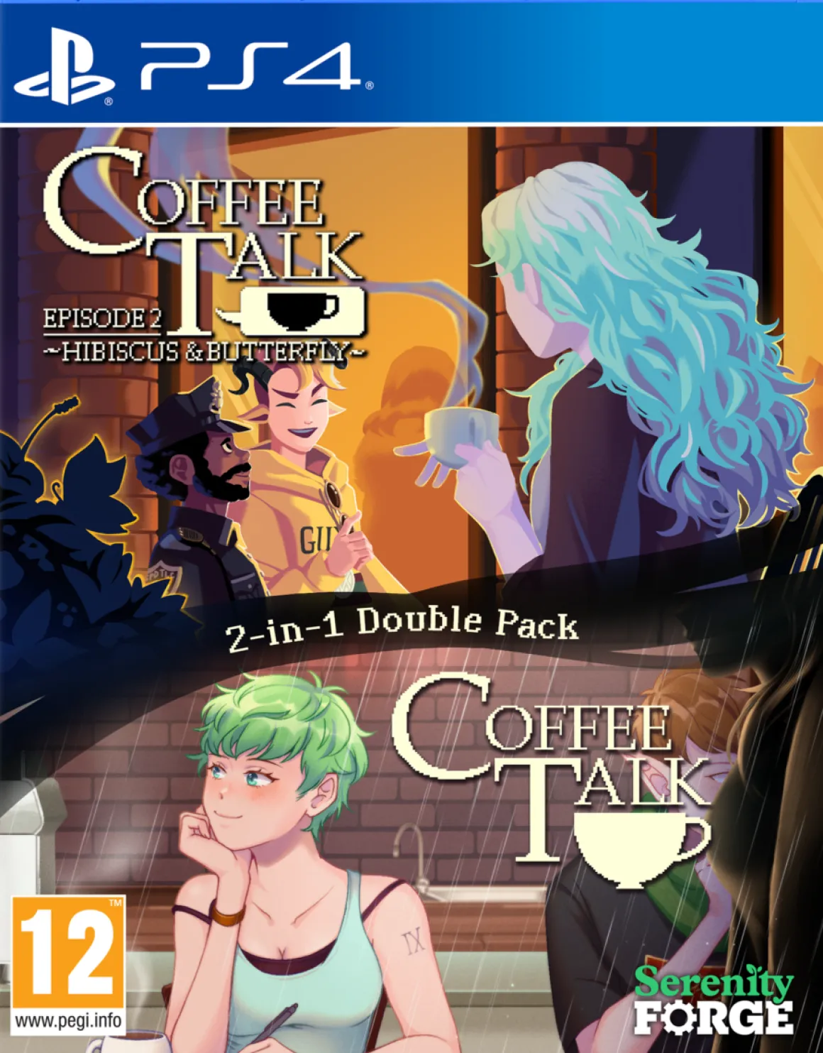 Coffee Talk Double Pack 1+2 PS4^NUMSKULL New
