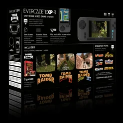 Console Portable EXP-R + Tomb Raider 1-2-3^Evercade Cheap