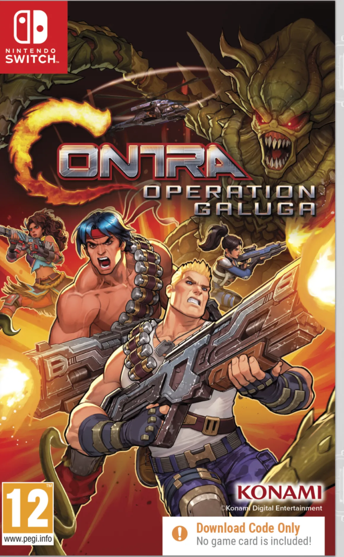Contra Operation Galuga Nintendo Switch (Code de téléchargement)^KONAMI Best