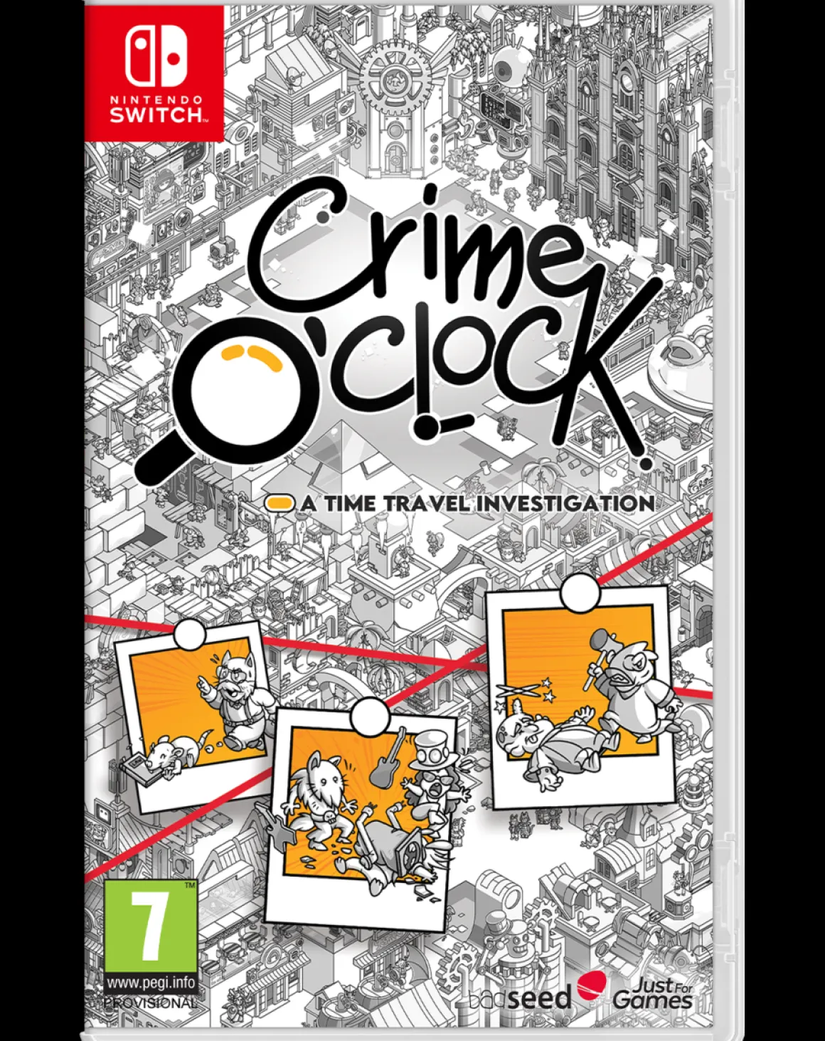 Crime O'Clock Nintendo SWITCH^Just For Games Hot