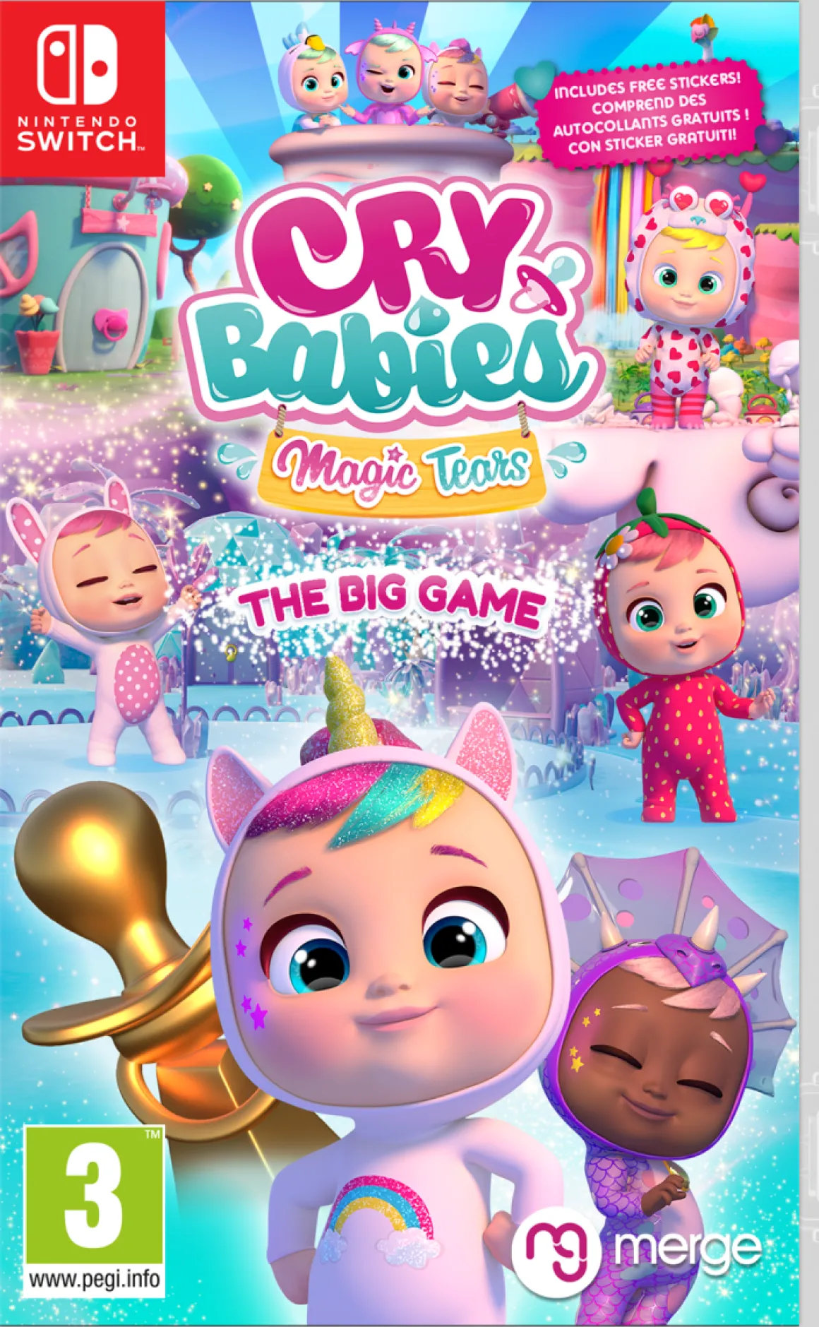 Cry Babies Magic Tears The Big Game Nintendo SWITCH^MERGE Store