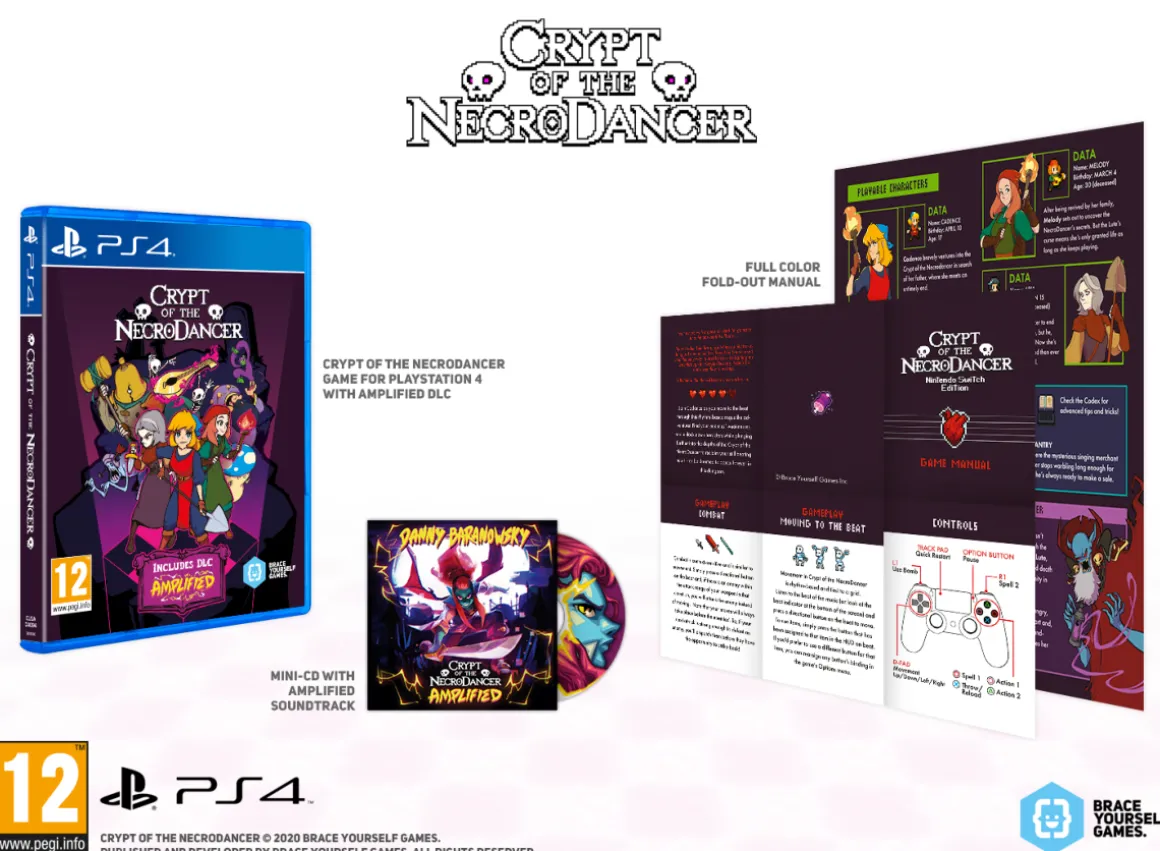 Crypt of the Necrodancer Standard Edition PS4^Brace Yourself Games Discount