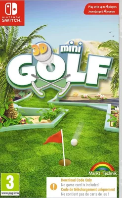 3D Mini Golf Nintendo SWITCH (Code de téléchargement)^Markt+Technik Clearance