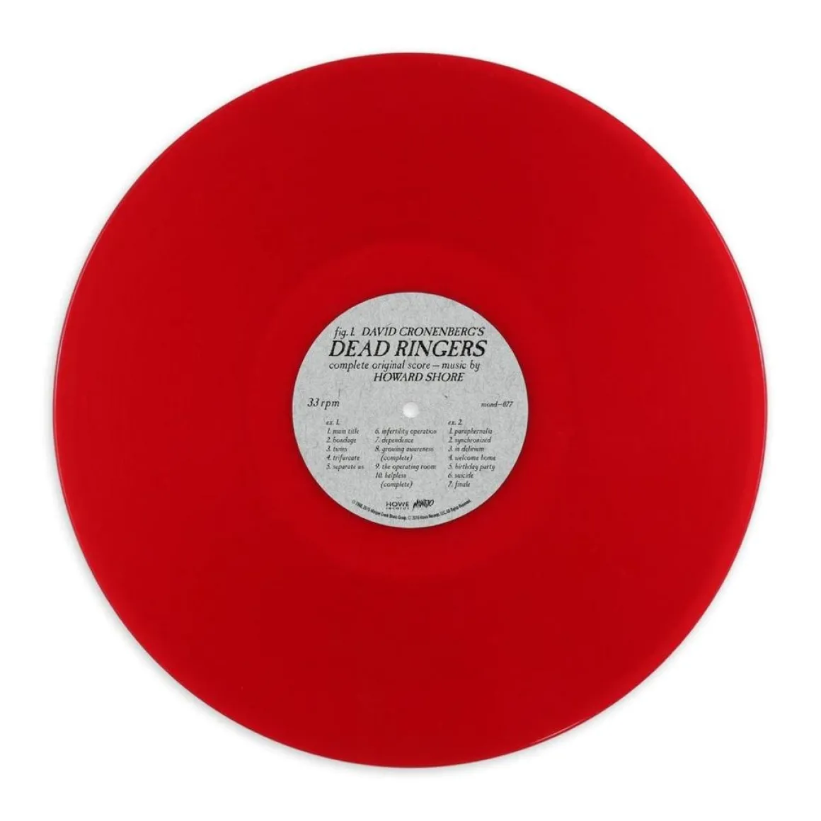 Dead Ringers Original Motion Picture Soundtrack Vinyle - 1LP^MONDO Flash Sale