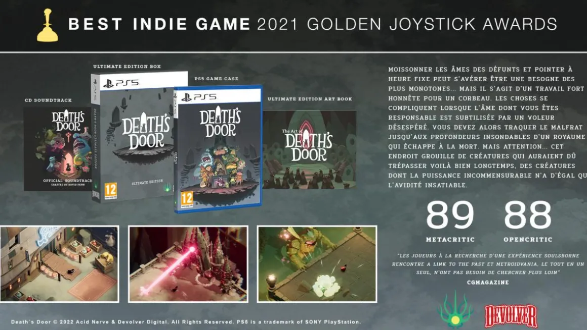 Death's Door: Ultimate Edition PS5^Devolver Digital Shop