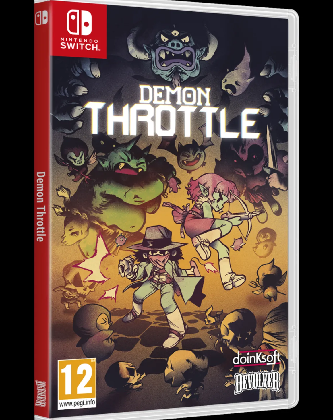 Demon Throttle Nintendo SWITCH^Devolver Digital New