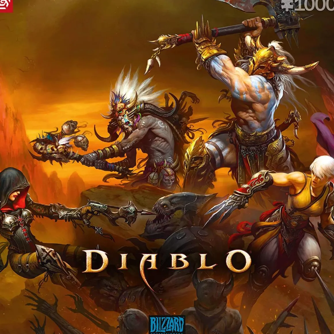 Diablo Heroes Battle Puzzle 1000 pièces^CENEGA Cheap