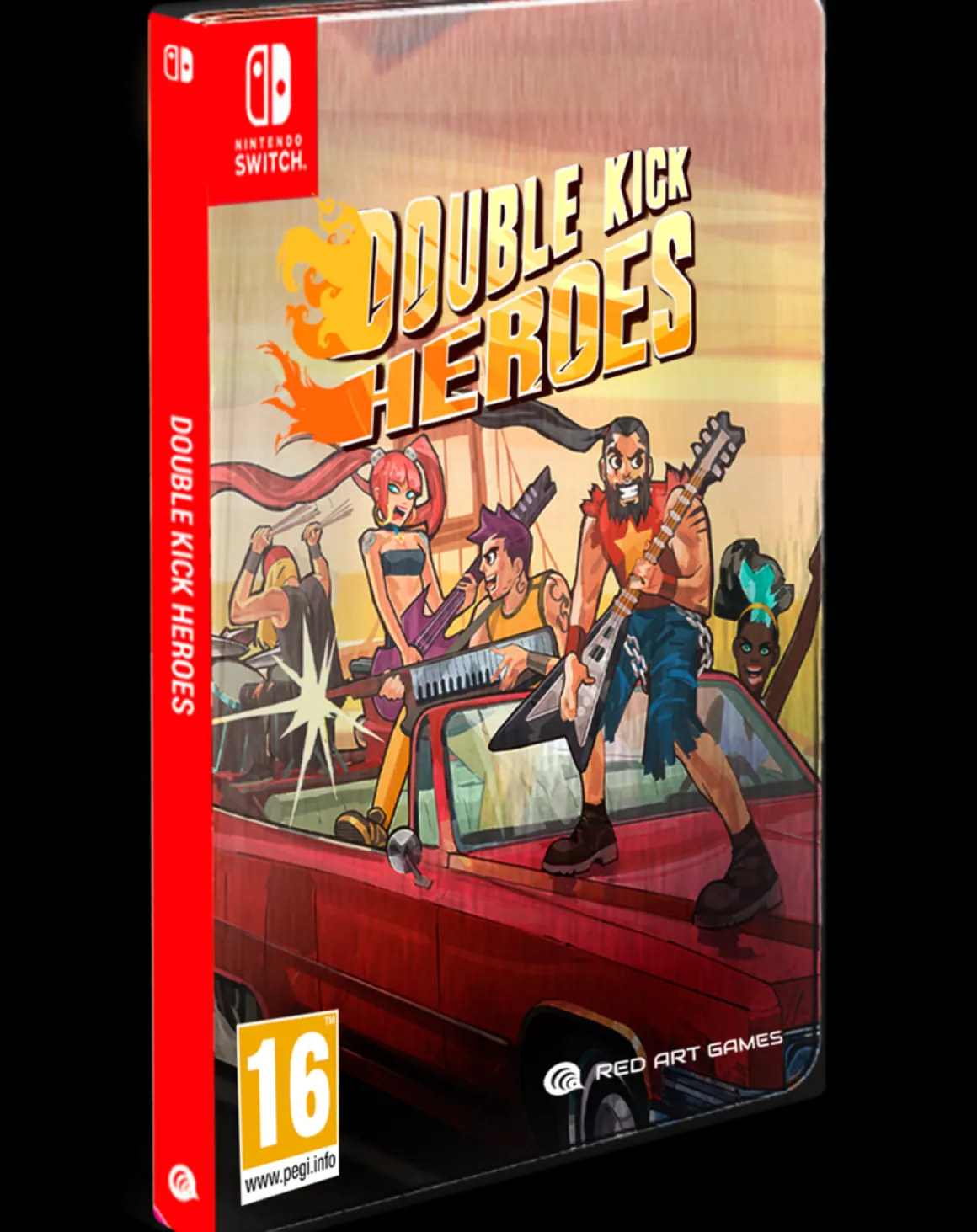 Double Kick Heroes Steelbook Edition Nintendo SWITCH^Red Art Games Online